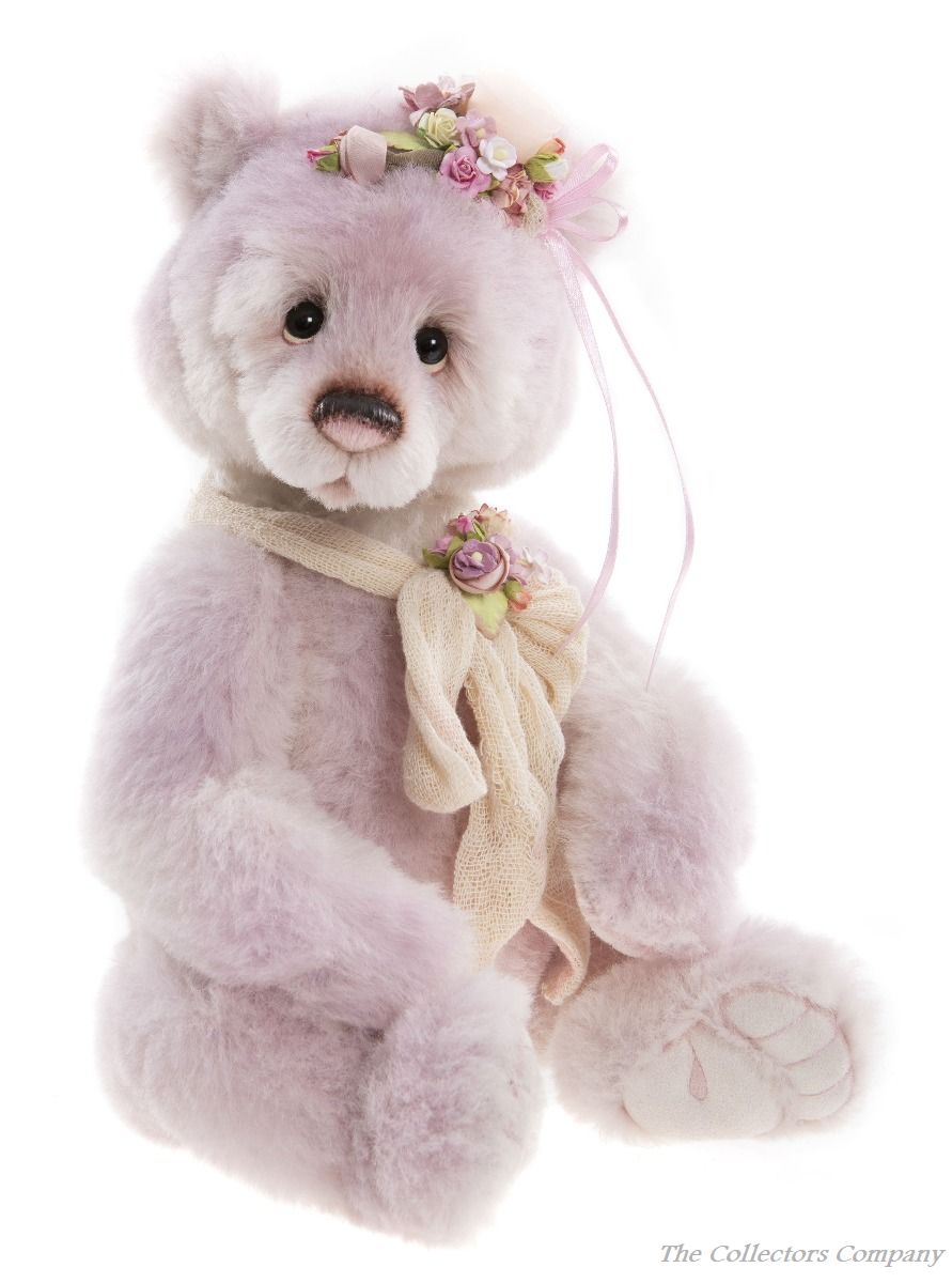 Charlie Bears Adalie Alpaca Teddy Bear Limited Edition SJ6135B 