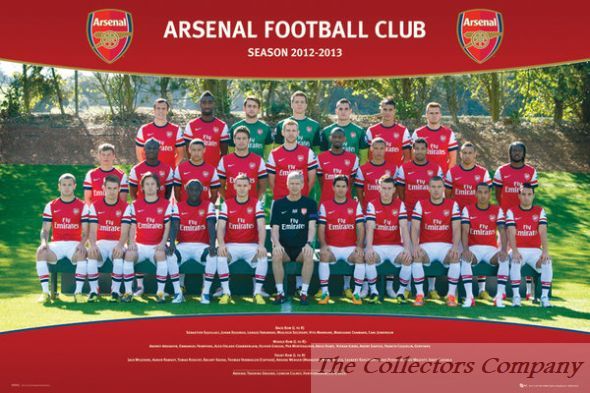 Arsenal Football Club Team Photo 2012/2013 SP0892