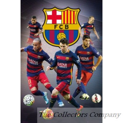 Barcelona Star Players Poster SP1350