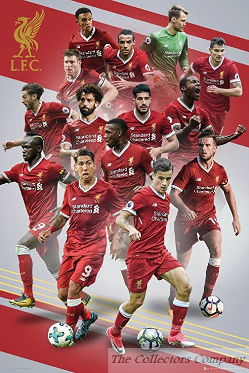 Liverpool United Players 2017-2018 SP1483 