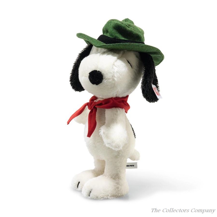 Steiff Snoopy Beagle Scout 50th Anniversary 356063