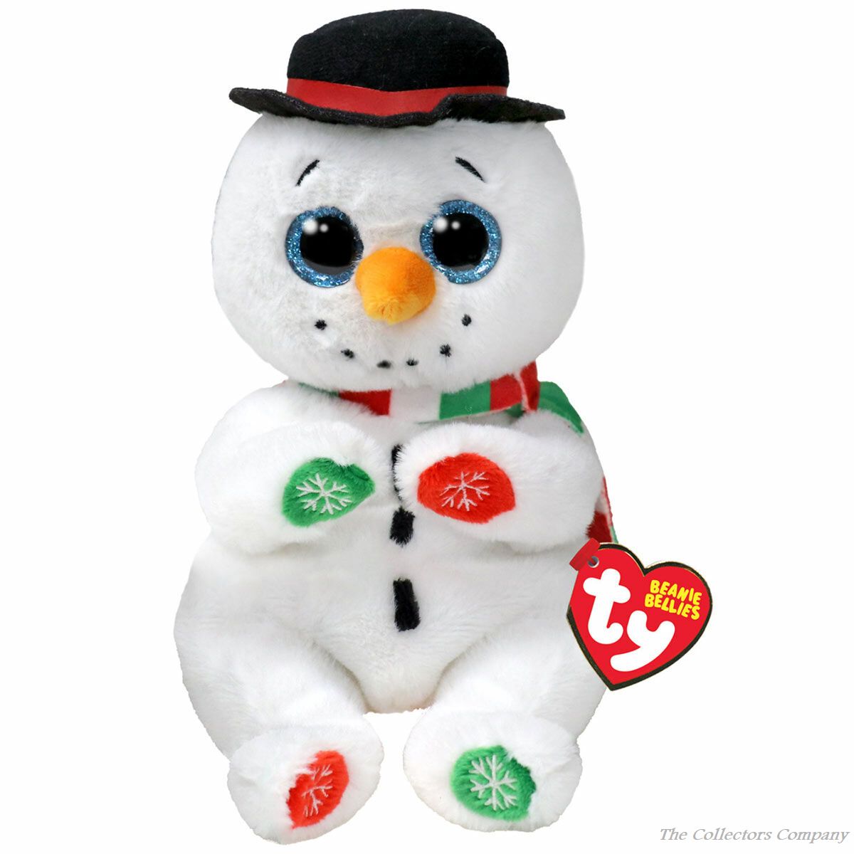 TY Weatherby Snowman Christmas Beanie 41286