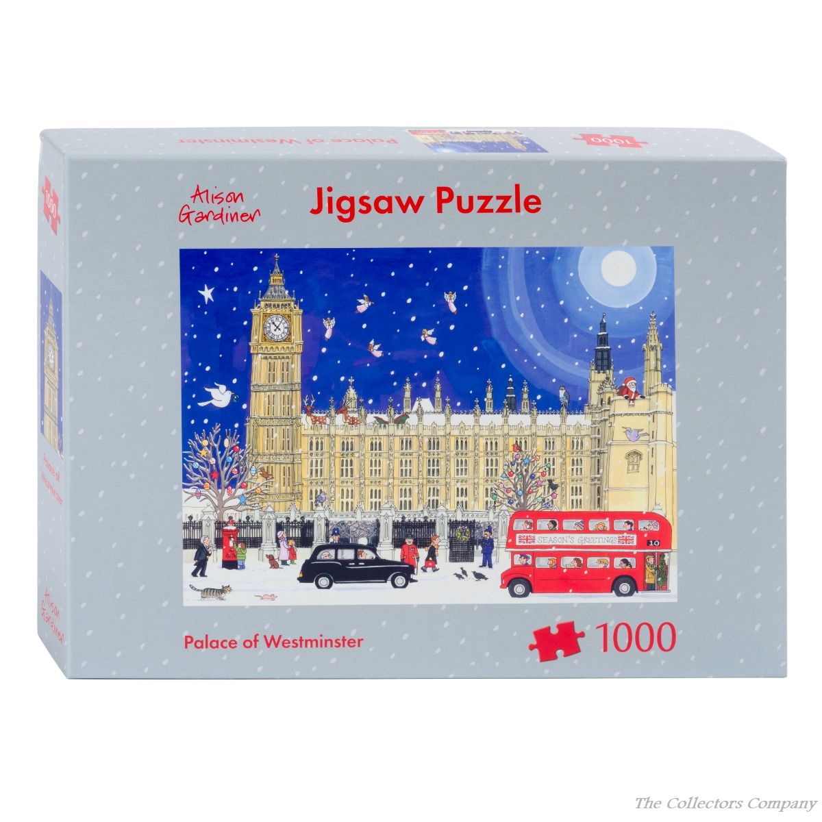 Jigsaw: Westminster Palace at Christmas by Alison Gardiner JIGC9