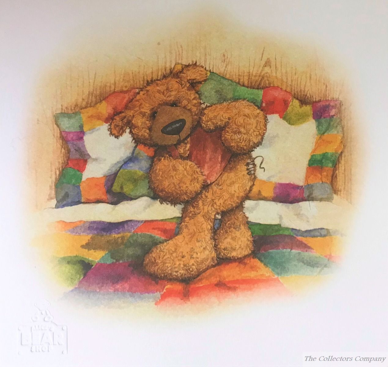 Alice's Bear Shop Art Print Woodroffe Growls Again 