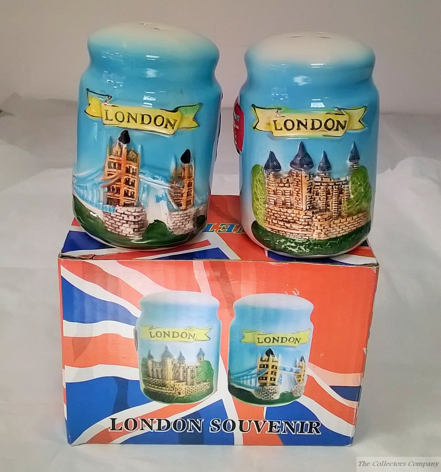 London Salt and Pepper Shakers