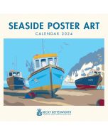 Becky Bettesworth Seaside Poster Art Calendar 2024