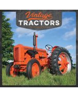 Vintage Tractor Posters Wall Calendar 2024