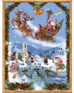 Richard Sellmer Advent Calendar Santa Claus in a Sleigh 70133