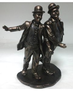 Laurel and Hardy Bronze Figurine 96285 