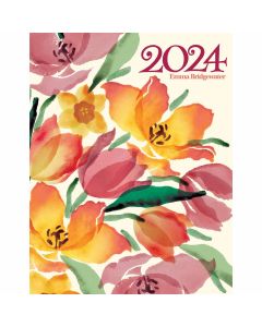 Emma Bridgewater Golden Tulips Deluxe Diary 2024