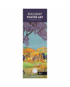 National Railway Museum Poster Art 2024 Slim Calendar 240437