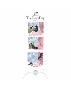 Tottering by Gently The Dogs Day Couple Slim Calendar 2024 240469