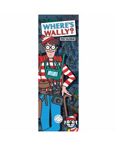 Where's Wally Slim Calendar 2024