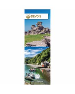 Devon Slim Calendar 2024 by Carousel Calendars 240700
