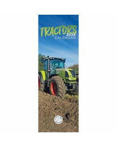 Tractors Slim Calendar 2024