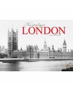 Nostalgic London A4 Calendar 2025, Carousel Calendars 250051