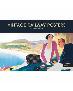 National Railway Museum Vintage Railway Posters A4 Calendar 2024 