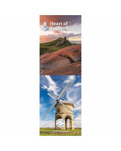 Heart of England Slim Calendar 2025