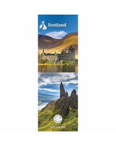 Scotland Slim Calendar 2025
