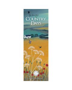 Jo Grundy Country Days Slim Calendar 2025