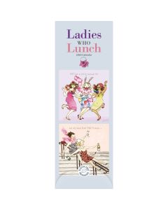 Ladies Who Lunch Slim Calendar 2025, Carousel Calendars 250322