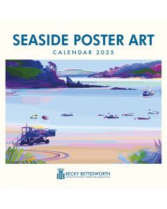 Becky Bettesworth Seaside Poster Art Calendar 2025