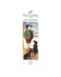 Tottering by Gently, The Dogs Day Slim Calendar 2025, Carousel Calendars 250331