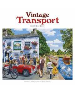 Trevor Mitchell Vintage Transport Calendar 2025