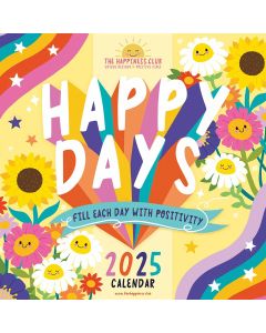 Happiness Club Happy Days Calendar 2025, Carousel Calendars 250338