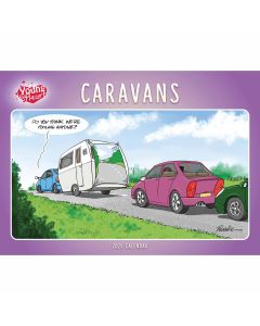 Young At Heart, Caravans A4 Calendar 2025
