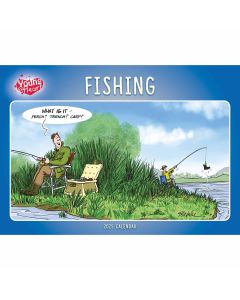 Young at Heart, Fishing A4 Calendar 2025