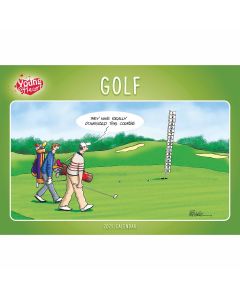 Young at Heart Golf Calendar 2024 