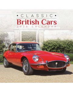 Classic British Cars Calendar 2025
