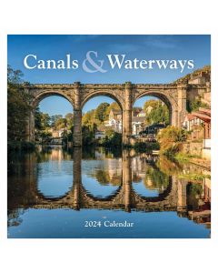 Canals and Waterways Wall Calendar 2024