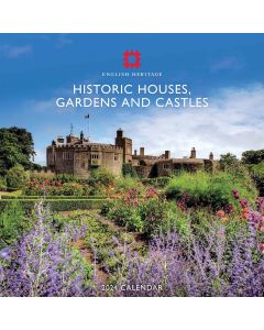 English Heritage Historic Houses Gardens and Castles Wall Calendar 2024
