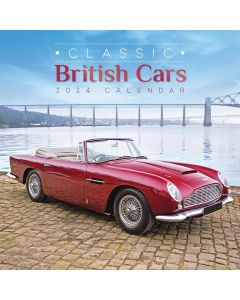 Classic British Cars Calendar 2024