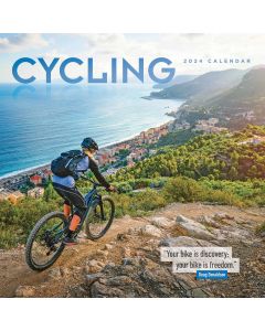 Cycling Wall Calendar 2024