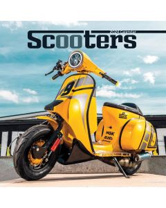 Scooters Calendar 2024 by Carousel Calendars 240597