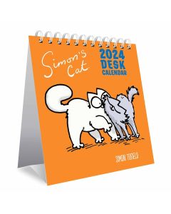 Simon's Cat Easel Desk Calendar 2024 