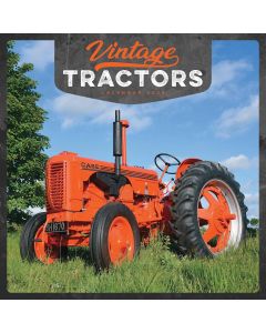 Vintage Tractor Posters Wall Calendar 2024