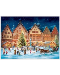 Richard Sellmer A3 Advent Calendar Christmas in Europe - Frankfurt 320