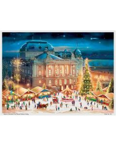 Richard Sellmer A3 Advent Calendar Christmas in Europe - Zurich 331