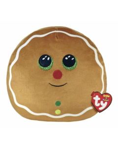 Ty Squishy Christmas Ginger Cookie 14 inches (35cm) 39214