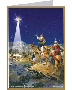 Richard Sellmer Mini Advent Card The Holy Three Kings follow the Star 40059