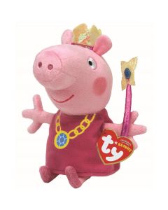 TY Peppa Pig Princess Beanie Babies 18cm 46129
