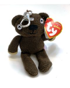 TY Mr Bean's Teddy key clip 46203