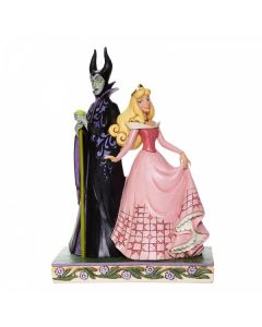 Sorcery and Serenity - Aurora and Maleficent Figurine 6008068 by Disney Enesco