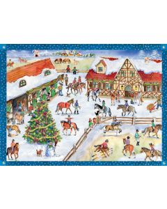 Richard Sellmer Advent Calendar Christmas at the Pony Farm 70125