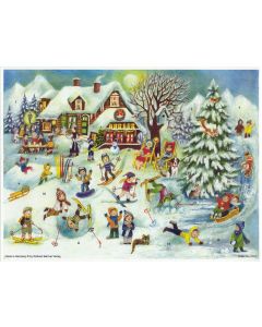 Richard Sellmer Advent Calendar Ski Lodge 70131