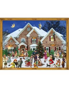 Richard Sellmer Traditional Advent Calendar Victorian House 70148 (A3 size )